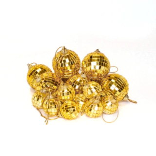Discokulor Guld 3-5 cm
