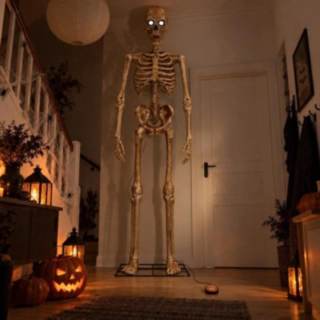 Stort Skelett Med Ljud 240 cm