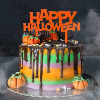 Halloween Tårttopper