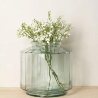Brudslöja Blommor Vit