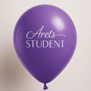 Årets Student Ballonger Lila