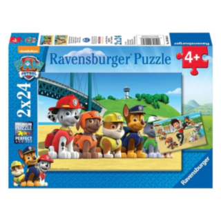 Paw Patrol® 2 x 24 Bitar Brave Dogs Pussel