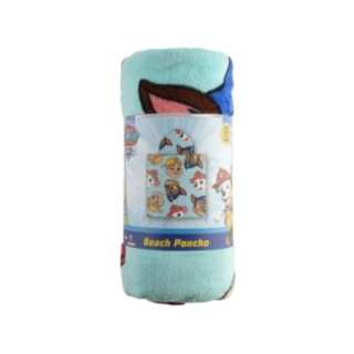 Paw Patrol® Strandponcho Ljusblå