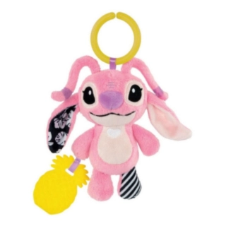 Stitch® Angel Skallra Nalle Ljusrosa
