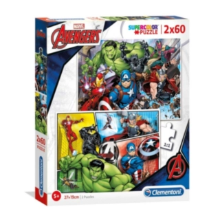 Avengers® 2 x 60 Bitar Pussel