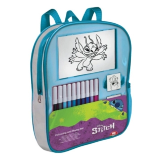 Stitch® Färg- & Stämpelset Ryggsäck Blå