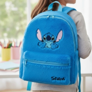 Stitch® Plysch Ryggsäck Blå