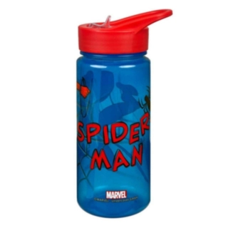 Spiderman® Vattenflaska Med Sugrör