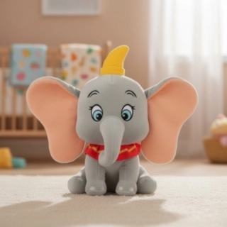 Dumbo® Nalle Med Ljud Grå