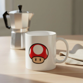 Super Mario® Mushroom Mugg Vit