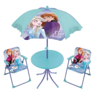 Frozen® Trädgårdsset med Parasoll & Stolar