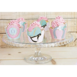 Häst Ridsport Cupcake Wrappers
