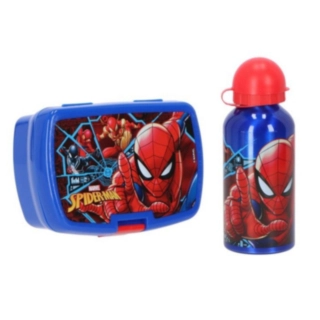 Spiderman® Vattenflaska & Matlåda Set