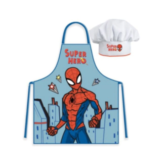 Spider-Man® Förkläde & Hatt