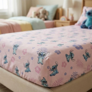 Lilo & Stitch® Underlakan Ljusrosa