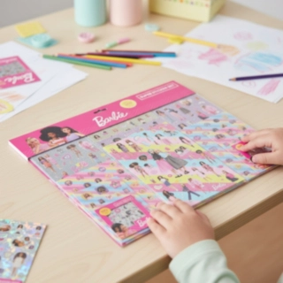 Barbie® Klistermärken