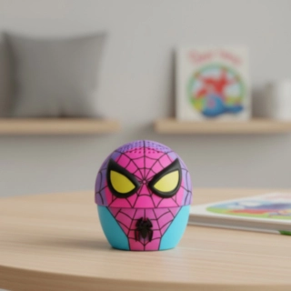 Spiderman® Boomer Bluetooth Högtalare Ljusrosa/Lila