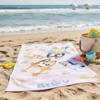 Bluey® Glasstrut Strandhandduk