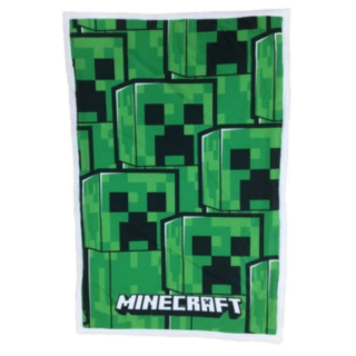 Minecraft® Creeper Fleecefilt