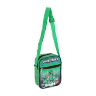 Minecraft® Creeper Axelväska Grön