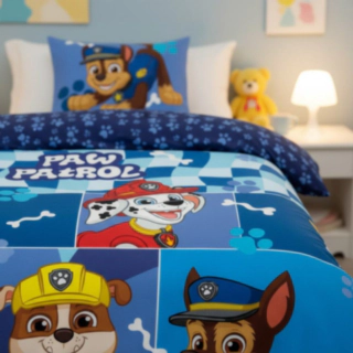 Paw Patrol® Friends Bomull Sängkläder Blå