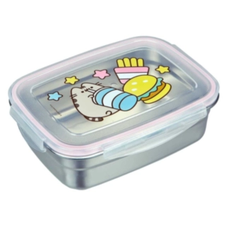 Pusheen Matlåda i rostfritt stål