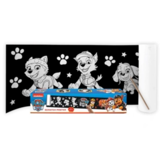 Paw Patrol® Skrapningsaffisch