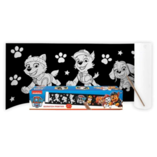 Paw Patrol® Skrapningsaffisch