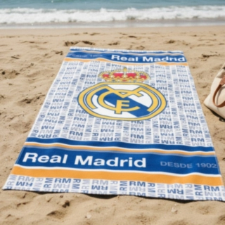 Real Madrid® Strandhandduk Blå