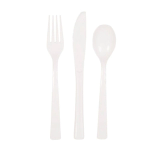 Plastbestick Vit