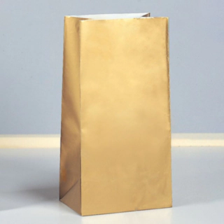 Party Papperspåsar Guld