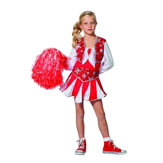 Stjärna Cheerleader Barndräkt