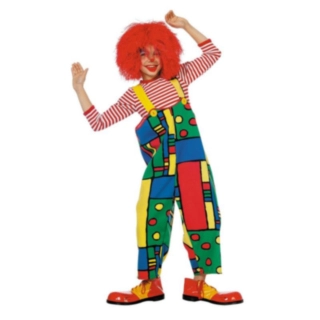 Clown Overall Barndräkt