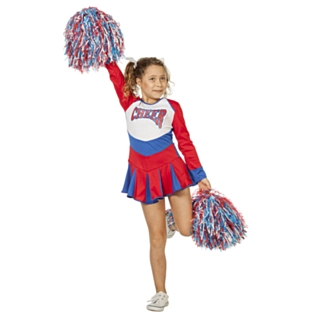 Klassisk Cheerleader Barndräkt