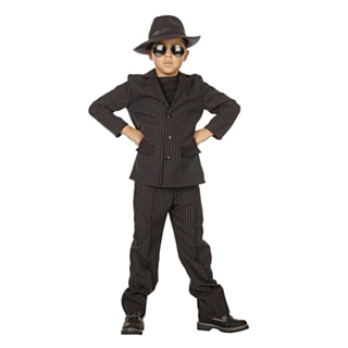 Gangsterboss Barndräkt