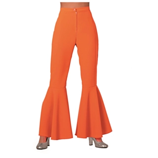 Hippiebyxor Dam Orange