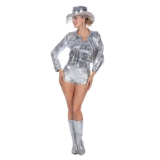 Metallisk Festivaljacka Silver