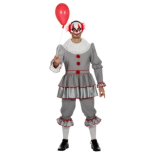Skräckclown Maskeraddräkt