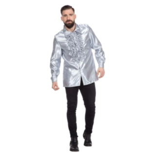 Disco Volangskjorta Silver