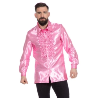 Disco Volangskjorta Ljusrosa