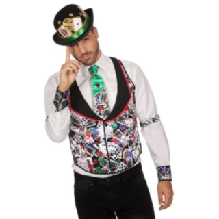 Casino Gambler Maskeraddräkt