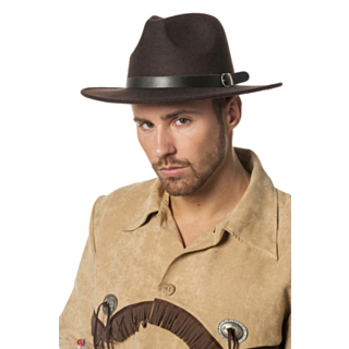 BrunCowboyhatt