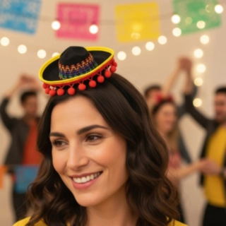 Mini Sombrero Hårband