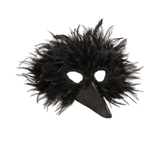 Fågelmask, svart