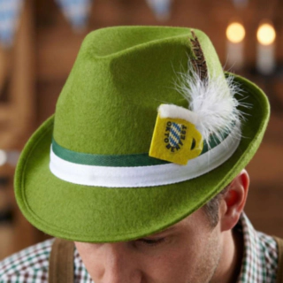 Oktoberfest Fedora Grön