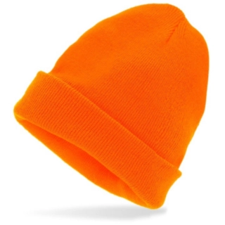 Neon Beanie Mössa Orange
