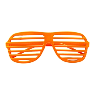 Neonorange Glasögon