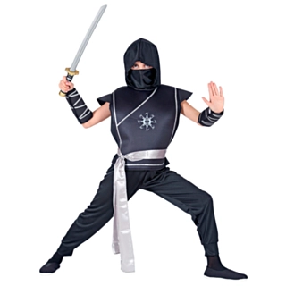 Listig Ninja Barndräkt