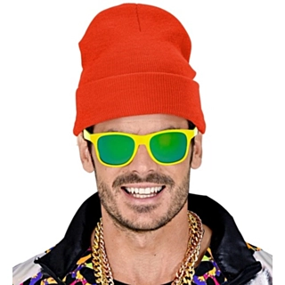 Hip Hop Beanie Röd