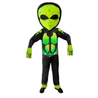 Gigantisk Alien Barndräkt